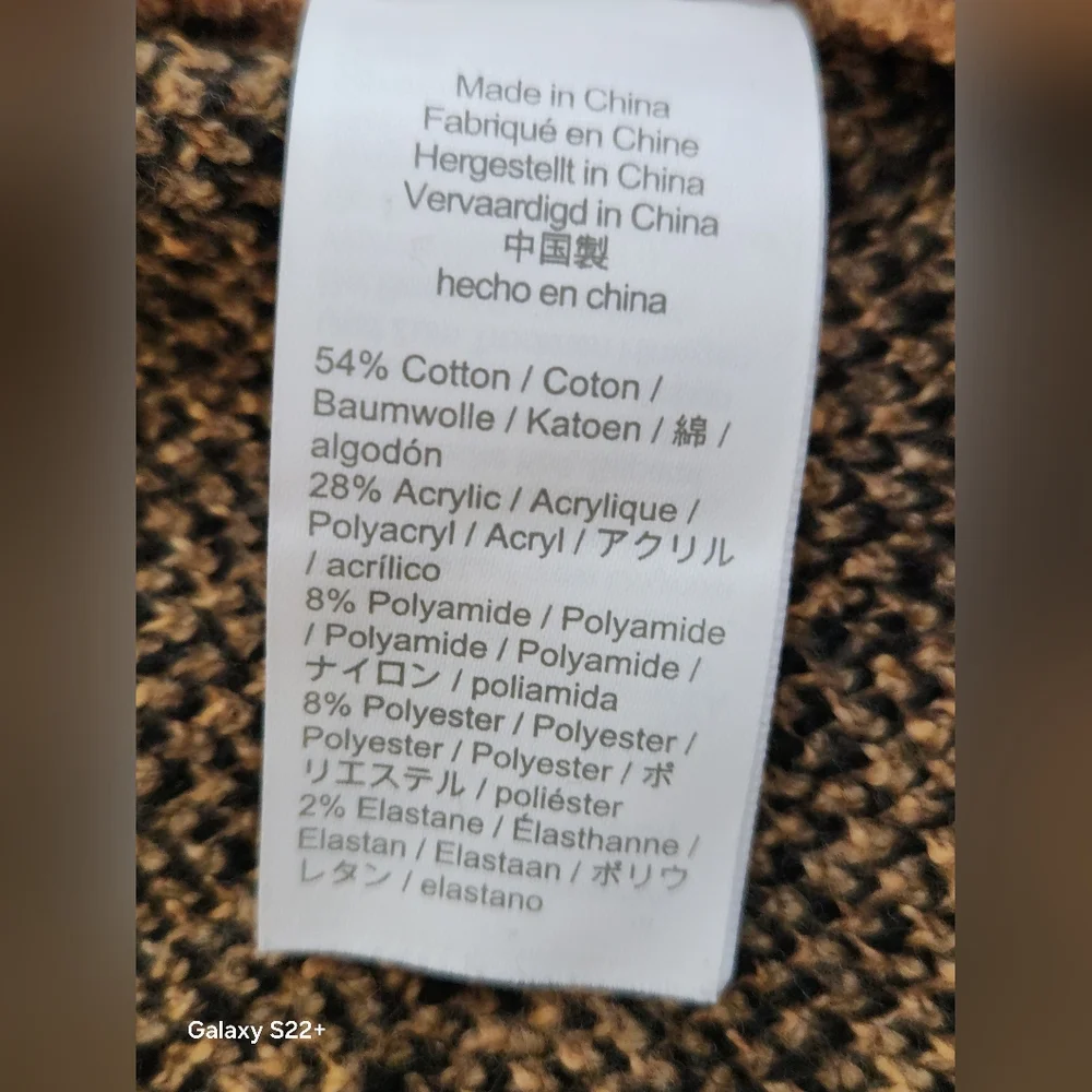 Crewcuts Girls Leopard Print Cardigan Size XL (12-13).  #E15 - Picture 7 of 12